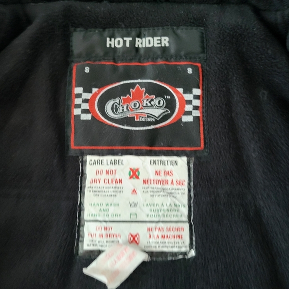 Kids Racing Winter Jacket - Blue and Black, Size 8 - Picture 5 of 6